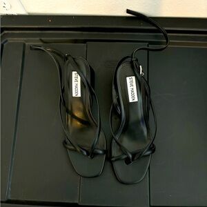 Steve Madden strappy mini heals